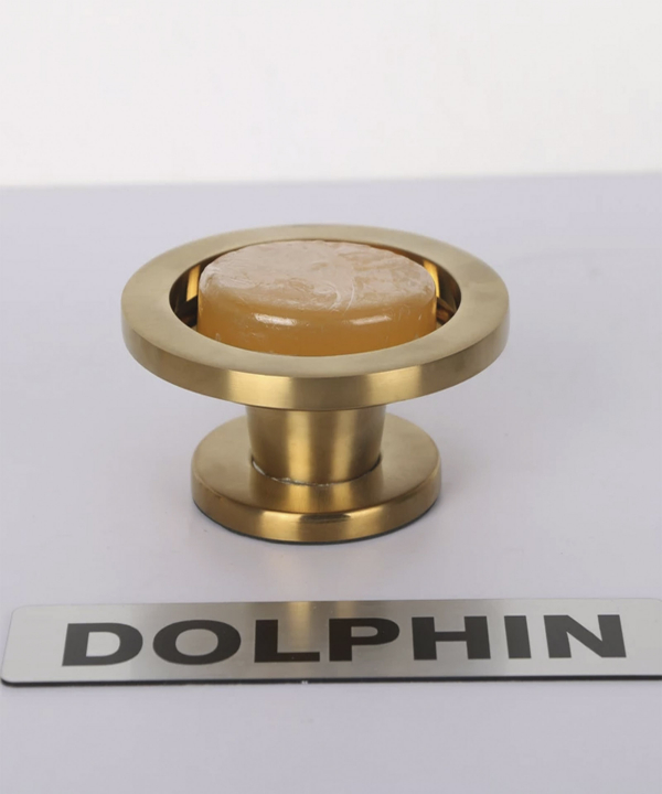 ست سرویس بهداشتی 5 پارچه دلفین Dolphin مدل Brass-5-Gss