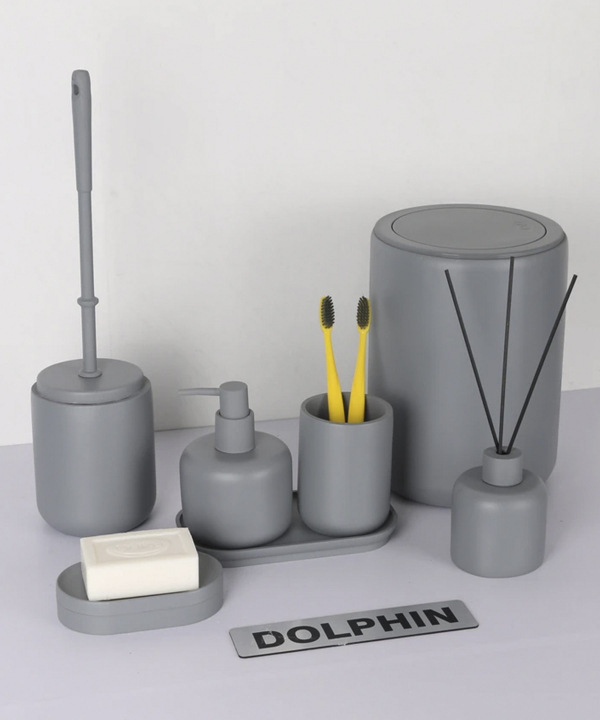 ست سرویس بهداشتی 7 پارچه دلفین Dolphin مدل FN-725-Gr
