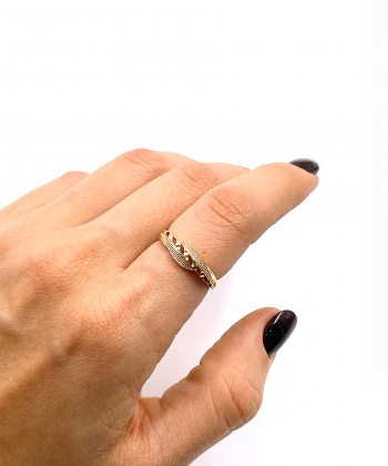 انگشتر آس آگرین هماتیت گلد Hematite Gold کد 135862