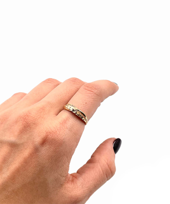 انگشتر آس آرینا هماتیت گلد Hematite Gold کد 135860