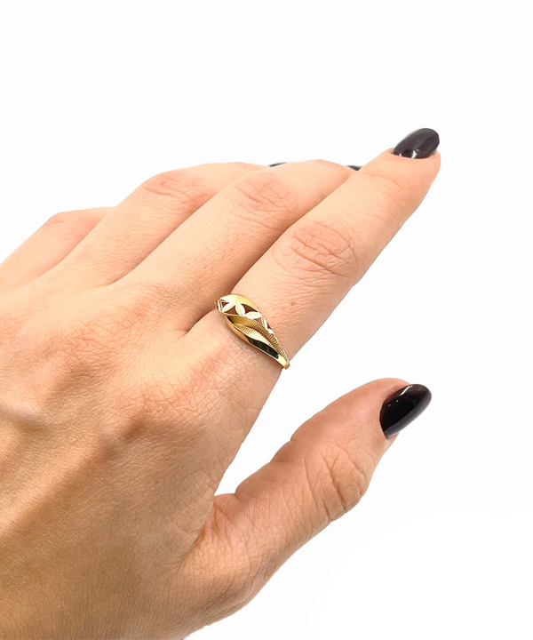 انگشتر آس آنیدا هماتیت گلد Hematite Gold کد 135858