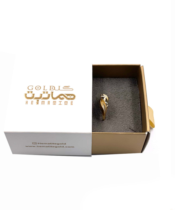انگشتر آس آنیدا هماتیت گلد Hematite Gold کد 135858