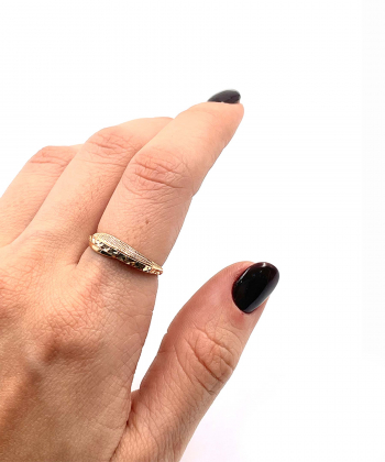 انگشتر آس آذین هماتیت گلد Hematite Gold کد 135854