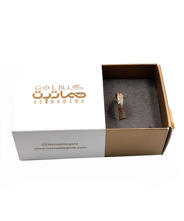 انگشتر آس آذین هماتیت گلد Hematite Gold کد 135854