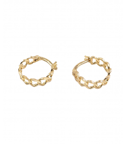 گوشواره گلد دلوین هماتیت گلد Hematite Gold کد 135963