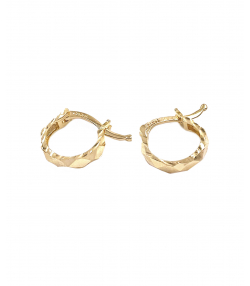 گوشواره هانا زیبا هماتیت گلد Hematite Gold کد 135964