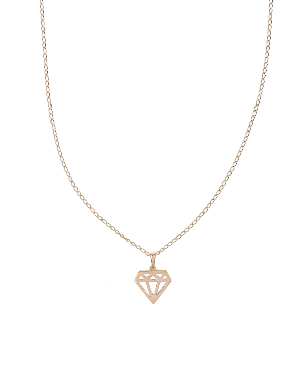 گردنبند بی نهایت الماس هماتیت گلد Hematite Gold کد 135909