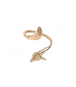 انگشتر مینیمال روباه هماتیت گلد Hematite Gold کد 135917