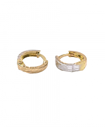 گوشواره امگا نیلیا هماتیت گلد Hematite Gold کد 135952