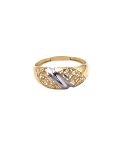 انگشتر زیبا دانژه هماتیت گلد Hematite Gold کد 135953