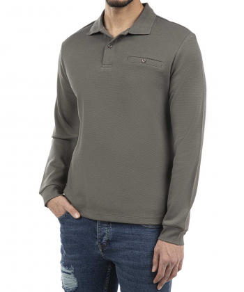 پولوشرت آستین بلند مردانه ال سی وایکیکی LC Waikiki کد W463870Z8