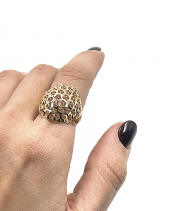 انگشتر طلایی مایا هماتیت گلد Hematite Gold کد 135954