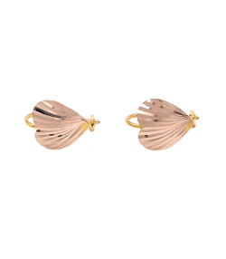 گوشواره کلیپسی رزا هماتیت گلد Hematite Gold کد 135841