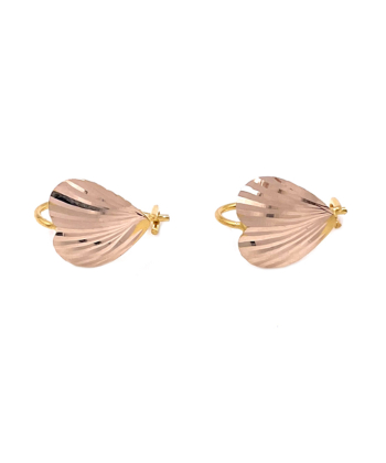 گوشواره کلیپسی رزا هماتیت گلد Hematite Gold کد 135841