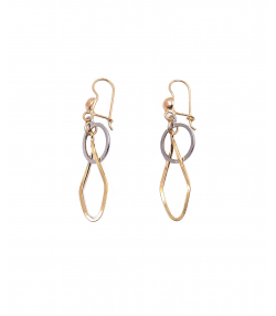 گوشواره اسپادانا دیبا هماتیت گلد Hematite Gold کد 135838
