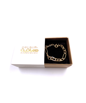 دستبند کلاسیک پاکچهر هماتیت گلد Hematite Gold کد 135902