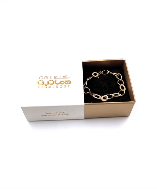 دستبند کلاسیک بینا هماتیت گلد Hematite Gold کد 135901