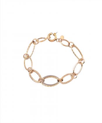 دستبند کلاسیک بهار هماتیت گلد Hematite Gold کد 135900