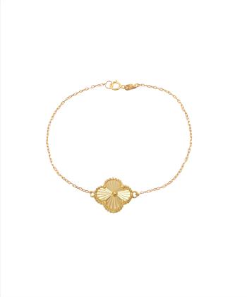 دستبند ونکلیف بهین هماتیت گلد Hematite Gold کد 135898