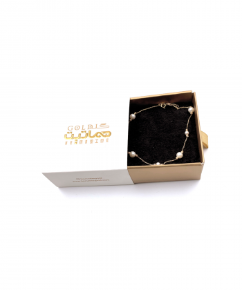 پابند مروارید بهرو هماتیت گلد Hematite Gold کد 135896