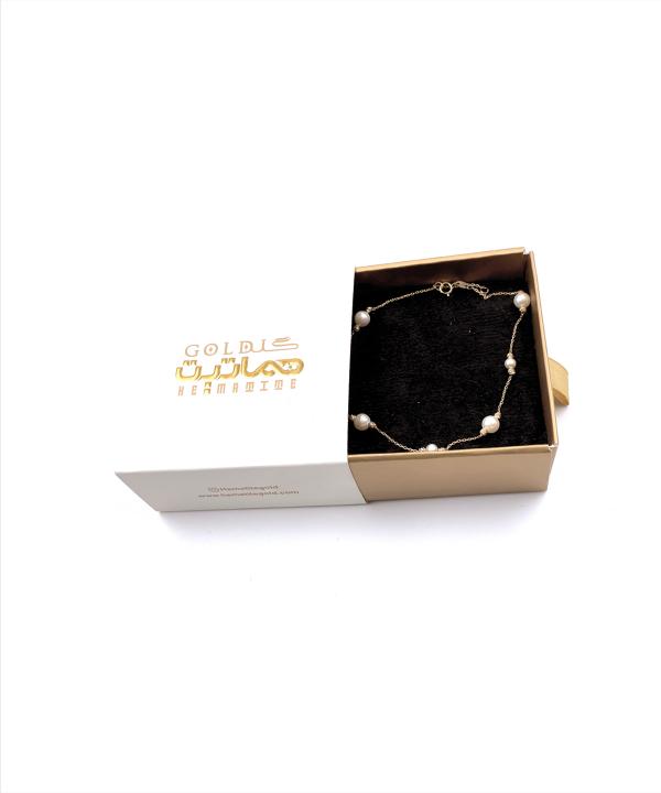 پابند مروارید بهرو هماتیت گلد Hematite Gold کد 135896