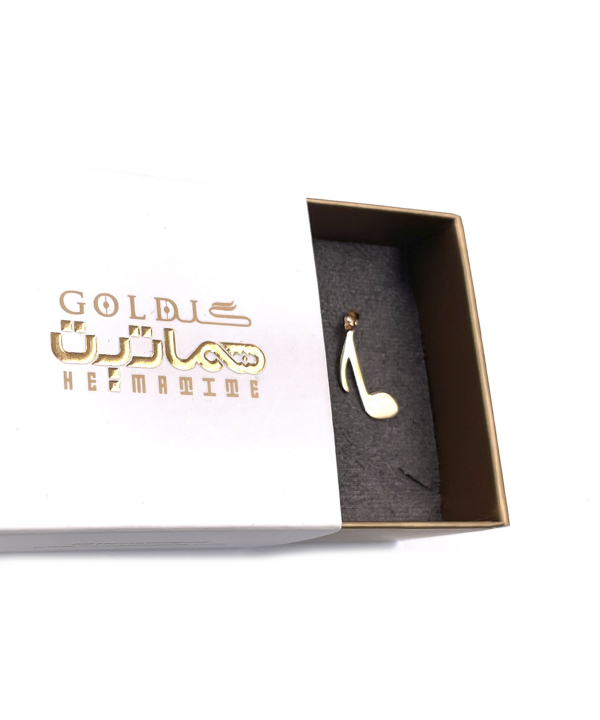 پلاک نت موسیقی هماتیت گلد Hematite Gold کد 135932