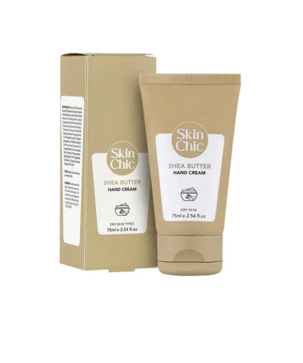 کرم مرطوب کننده دست اسکین شیک Skin Chic حاوی شی باتر حجم 50 میلی لیتر