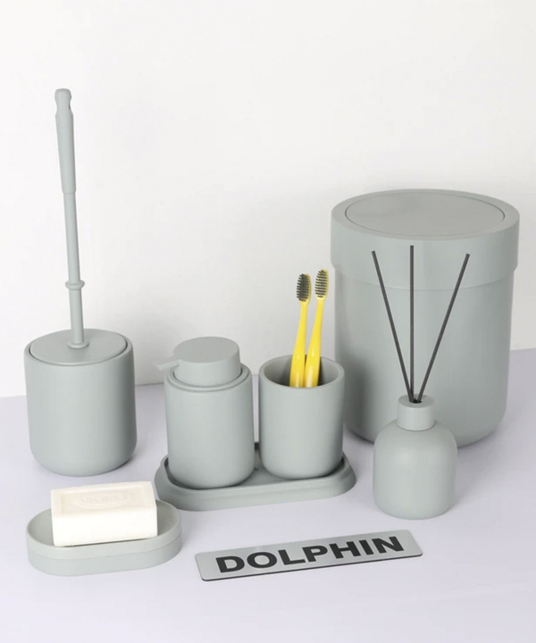 ست سرویس بهداشتی 7 پارچه دلفین Dolphin مدل FN-720-green