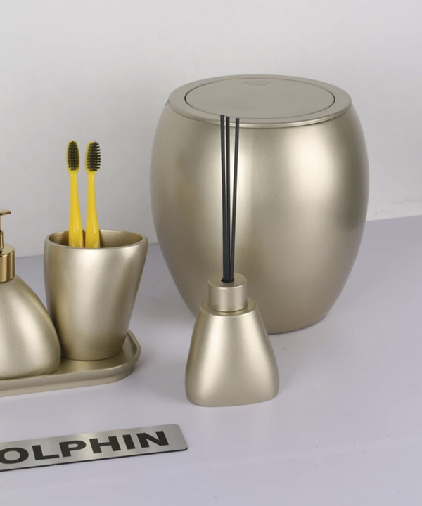 ست سرویس بهداشتی 7 پارچه دلفین Dolphin مدل FN-714-beige