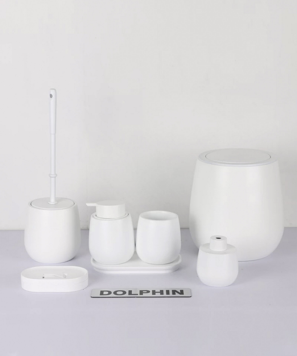 ست سرویس بهداشتی 7 پارچه دلفین Dolphin مدل FN-757-w