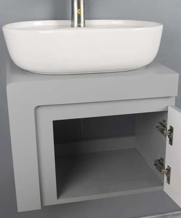 ست کابینت و روشویی دلفین Dolphin مدل 5035-gr به همراه آینه