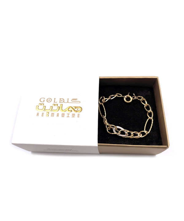 دستبند کلاسیک نهال هماتیت گلد Hematite Gold کد 135886