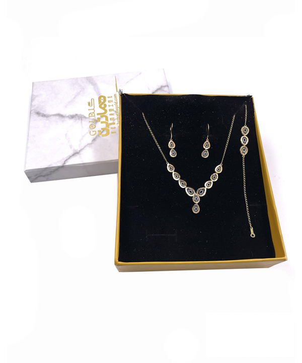 سرویس تاپ شبنم هماتیت گلد Hematite Gold کد 135887