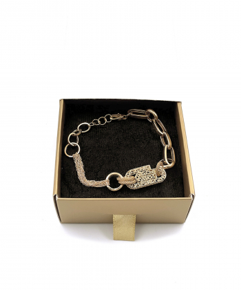 دستبند الماس نیکتا هماتیت گلد Hematite Gold کد 135889
