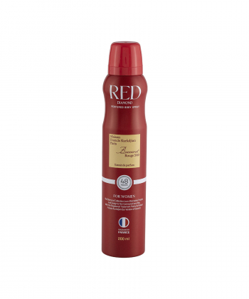 اسپری خوشبوکننده بدن زنانه رد دایموند Red Diamond مدل Baccarat Rouge حجم 200 میلی لیتر