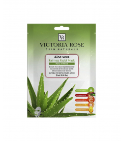 ماسک صورت ورقه ای ویکتوریا رز Victoria Rose حاوی عصاره آلوئه ورا وزن 25 گرم