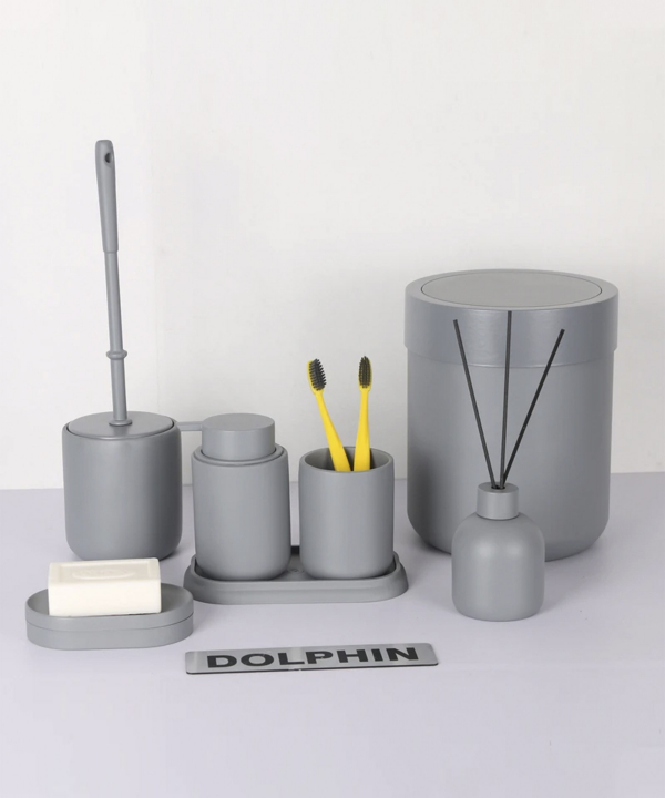 ست سرویس بهداشتی 7 پارچه دلفین Dolphin مدل FN-720-gr
