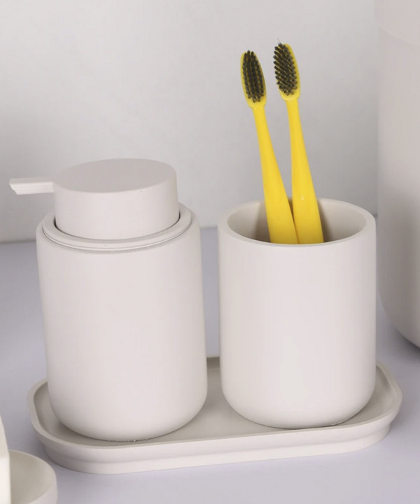 ست سرویس بهداشتی 7 پارچه دلفین Dolphin مدل   FN-720-Cream