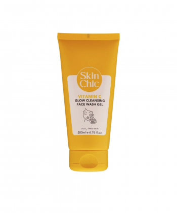 ژل شوینده صورت مناسب پوست خسته و استرس دار اسکین شیک Skin Chic حجم 200 میلی لیتر