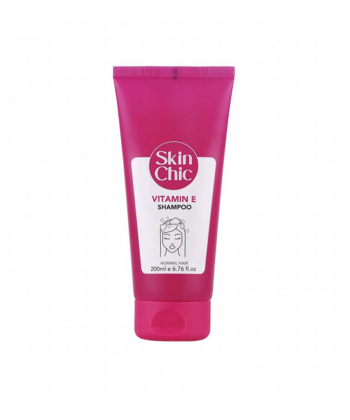 شامپو موی نرمال اسکین شیک Skin Chic حاوی ویتامین E حجم 200 میلی لیتر