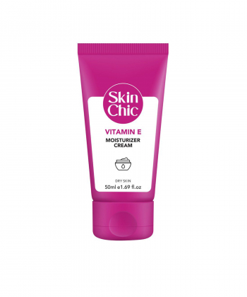 کرم مرطوب کننده اسکین شیک Skin Chic حاوی ویتامین E حجم 50 میلی لیتر