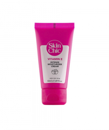 کرم مرطوب کننده اینتس اسکین شیک Skin Chic حاوی ویتامین E حجم 50 میلی لیتر