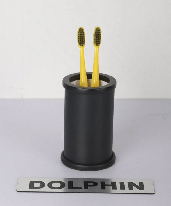 جای مسواک برنجی دلفین Dolphin مدل TMB-01-BRASS-BL
