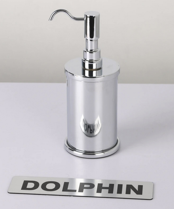 مخزن فوم دستشویی دلفین Dolphin مدل disp-01-ch-Brass