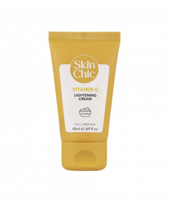 کرم روشن کننده پوست صورت اسکین شیک Skin Chic حاوی ویتامین C حجم 40 میلی لیتر