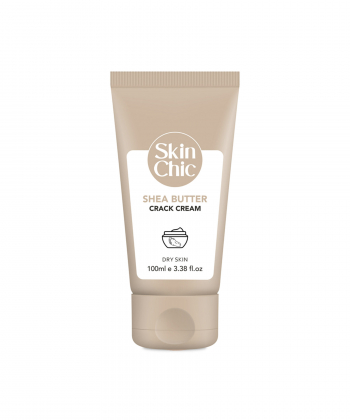 کرم ضد ترک پا اسکین شیک Skin Chic حاوی شی باتر حجم 100 میلی لیتر