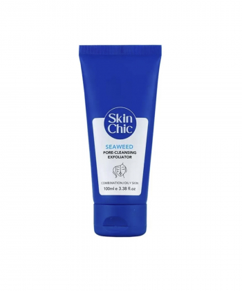 ژل لایه بردار و پاک کننده عمقی پوست اسکین شیک Skin Chic حاوی جلبک دریایی حجم 100 میلی لیتر