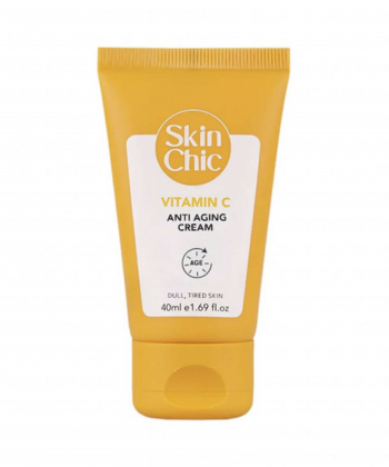 کرم ضد پیری پوست اسکین شیک Skin Chic حاوی ویتامین C حجم 40 میلی لیتر