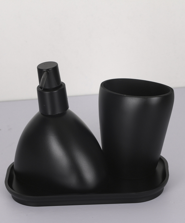 ست سرویس بهداشتی 7 پارچه دلفین Dolphin مدل FN-714-Black