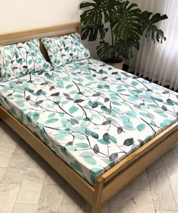 نیم ست ملحفه کش دار یک نفره دو تکه پامیل Pamil کد RI945HS